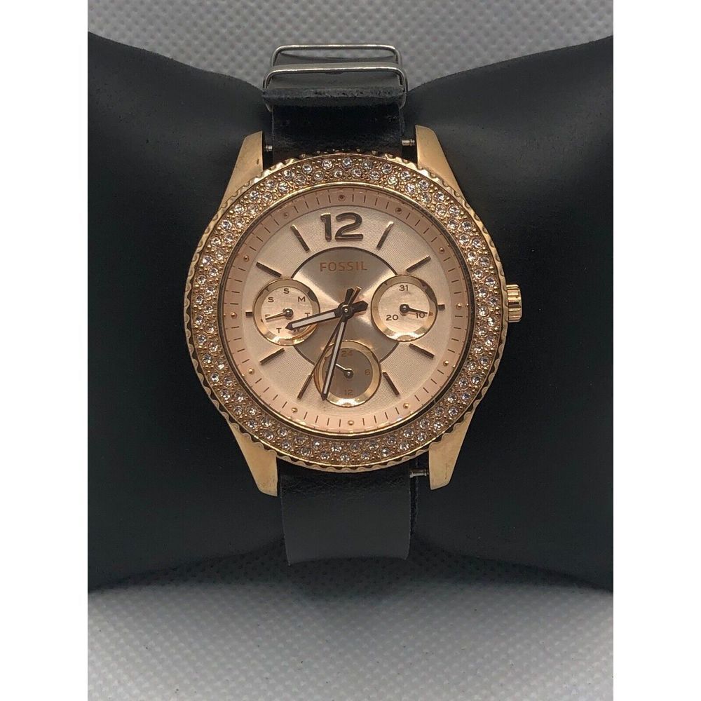 Fossil ES3590 Women's Analog Dial Quartz Genuine Watch With Custom Band LP260